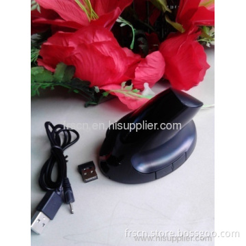 New Design Human Engineering Big Wireless Vertical Mouse For Desktop Computer 
